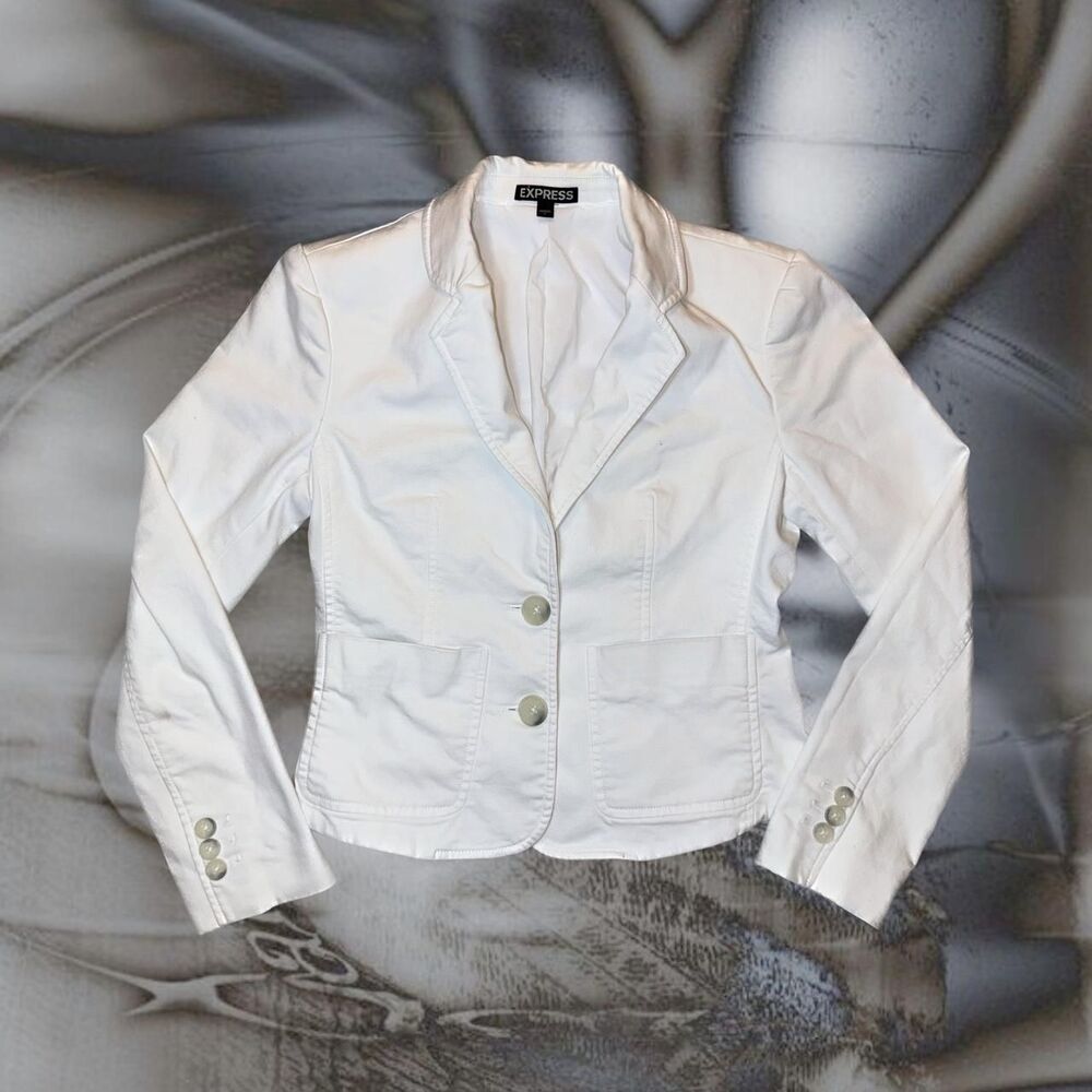 Express Women's White Jacket